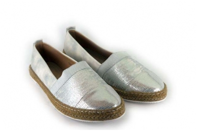 Sidabro spalvos espadrilės 1202s 2