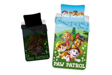 Medvilninė tamsoje šviečianti patalynė Paw Patrol PP203